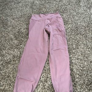 Purple active joggers